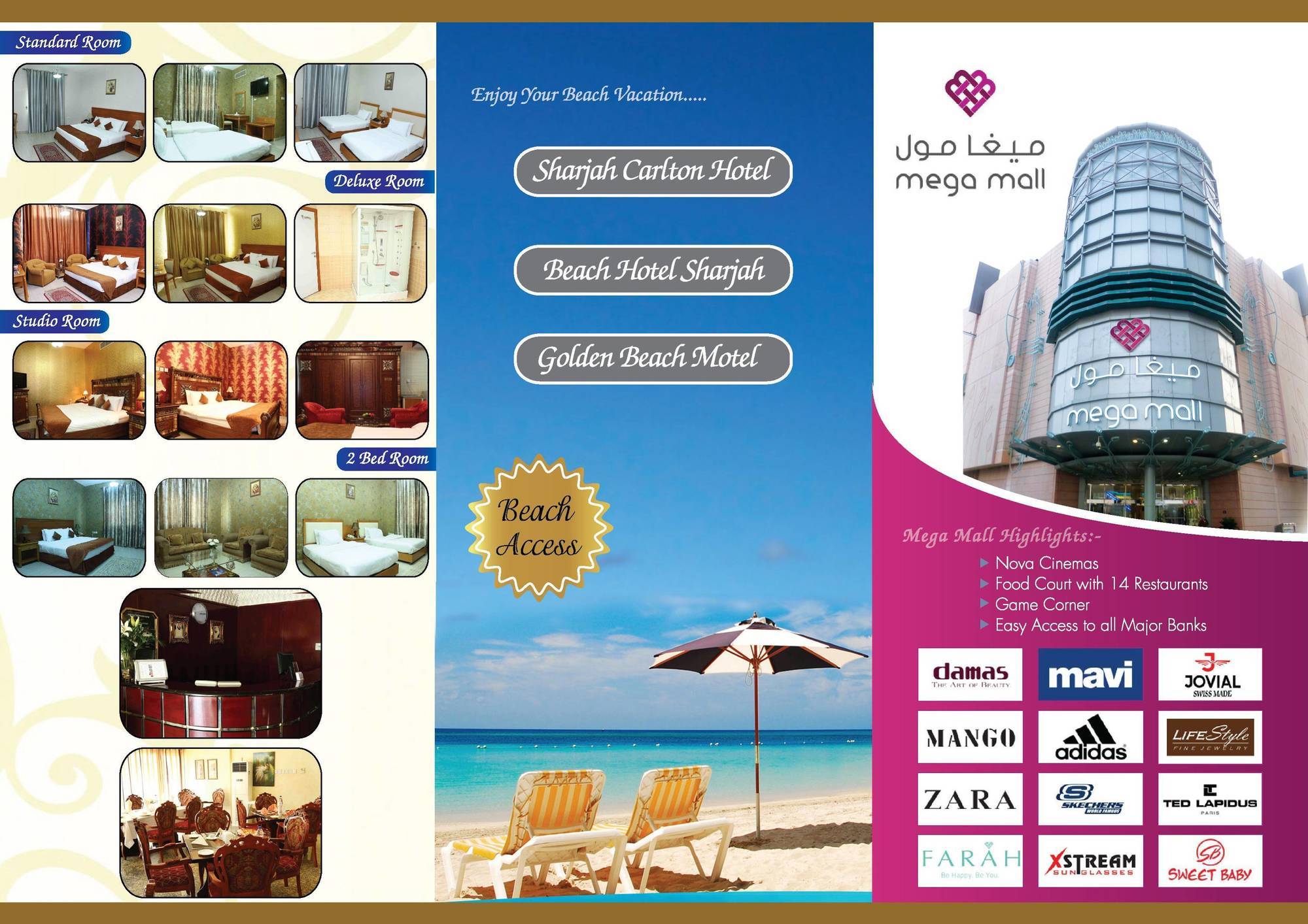 Arbella Boutique Hotel Sharjah Exteriör bild